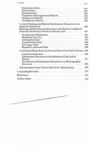 Depositional sedimentary environments