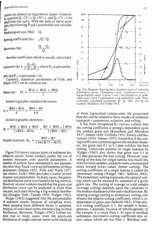 Depositional sedimentary environments