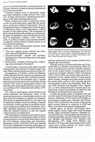 Depositional sedimentary environments