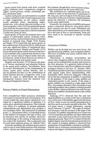 Depositional sedimentary environments