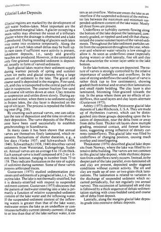 Depositional sedimentary environments