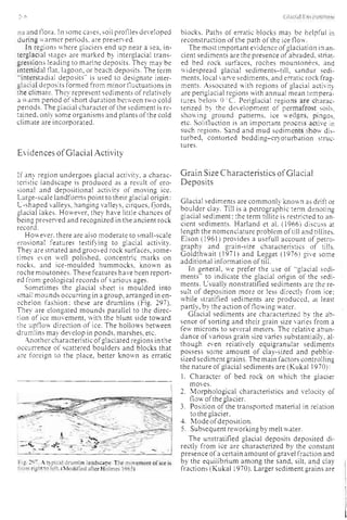 Depositional sedimentary environments