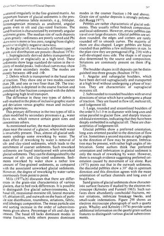 Depositional sedimentary environments
