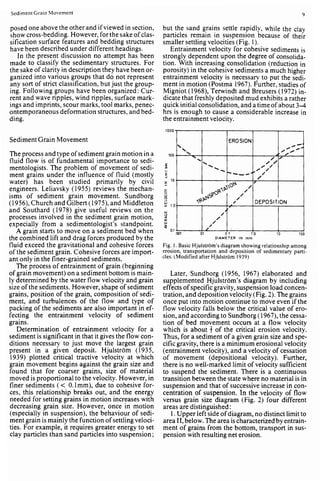Depositional sedimentary environments