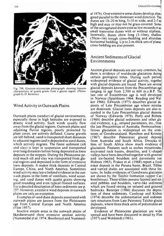 Depositional sedimentary environments