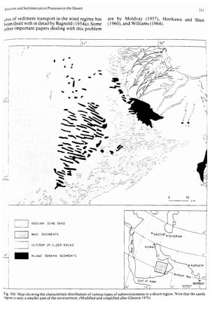 Depositional sedimentary environments