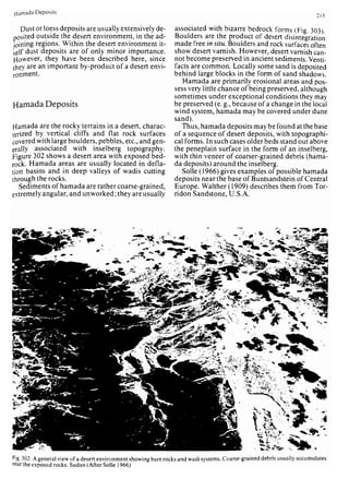 Depositional sedimentary environments