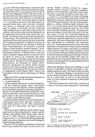 Depositional sedimentary environments