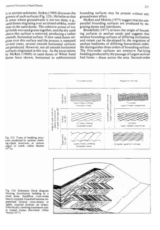 Depositional sedimentary environments