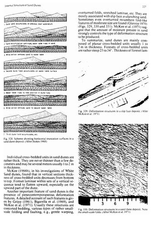 Depositional sedimentary environments
