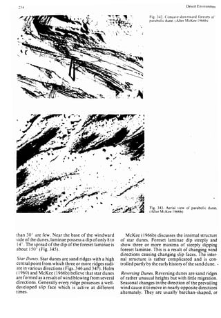 Depositional sedimentary environments