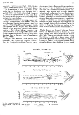 Depositional sedimentary environments