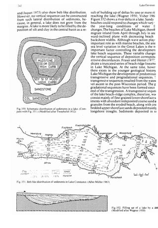 Depositional sedimentary environments