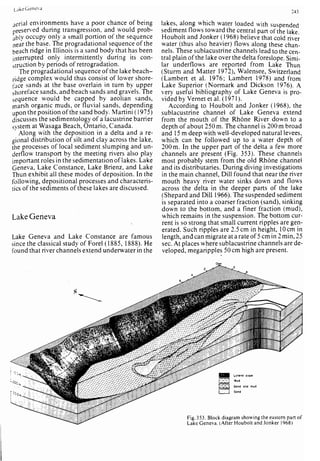 Depositional sedimentary environments