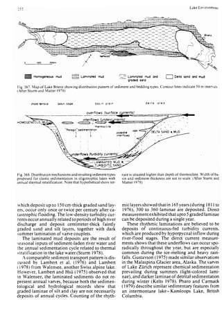 Depositional sedimentary environments