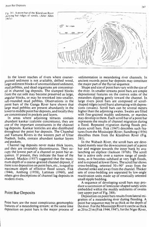 Depositional sedimentary environments
