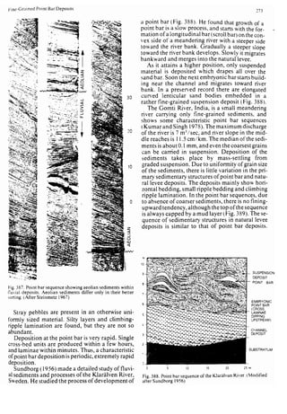 Depositional sedimentary environments