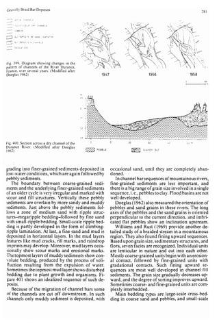 Depositional sedimentary environments