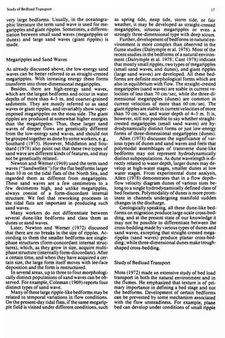 Depositional sedimentary environments