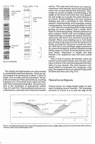 Depositional sedimentary environments