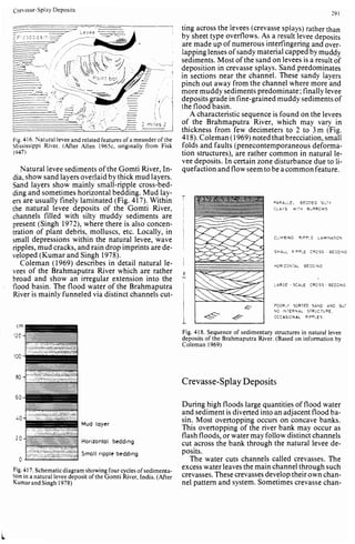 Depositional sedimentary environments