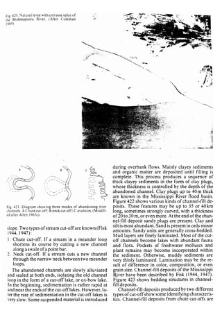 Depositional sedimentary environments