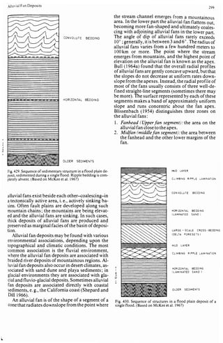 Depositional sedimentary environments