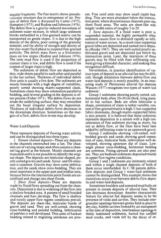 Depositional sedimentary environments