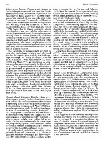 Depositional sedimentary environments