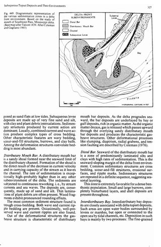 Depositional sedimentary environments