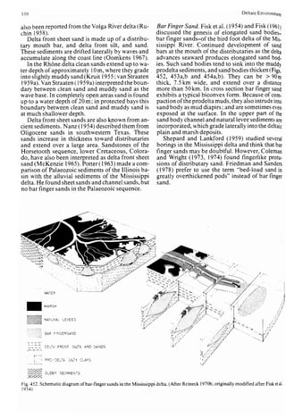 Depositional sedimentary environments