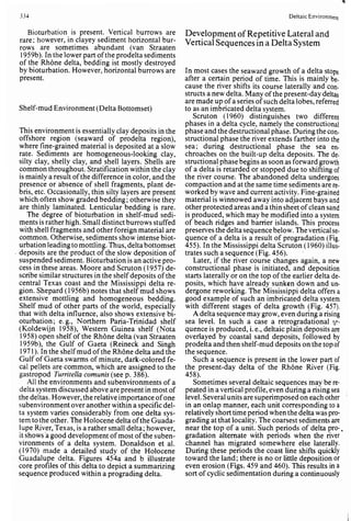 Depositional sedimentary environments