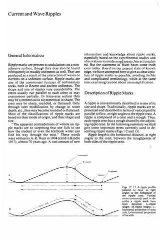 Depositional sedimentary environments