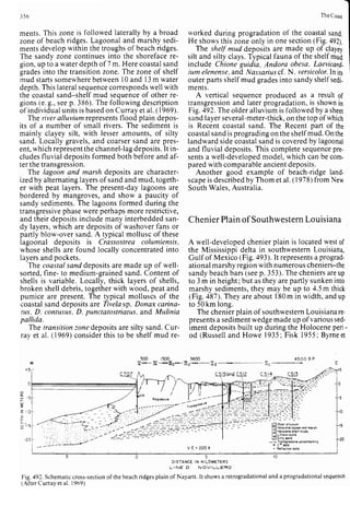 Depositional sedimentary environments