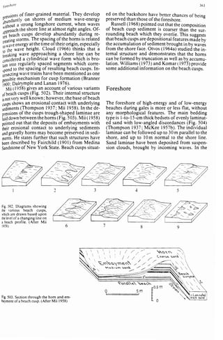 Depositional sedimentary environments