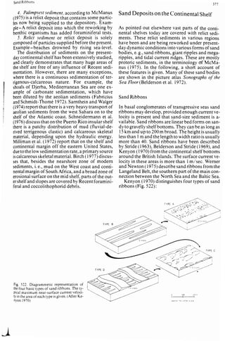 Depositional sedimentary environments