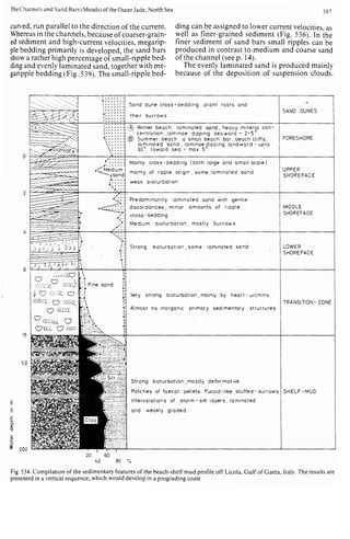 Depositional sedimentary environments