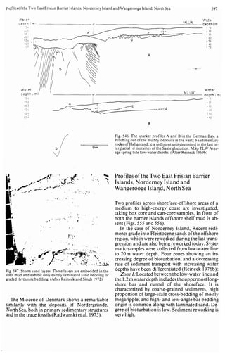 Depositional sedimentary environments