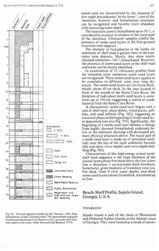 Depositional sedimentary environments