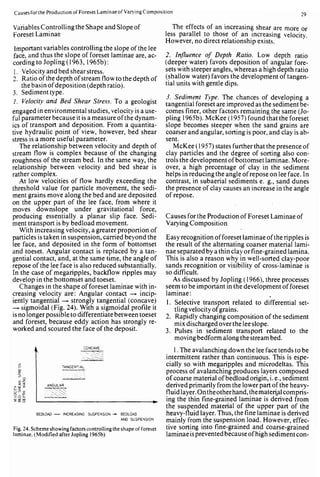 Depositional sedimentary environments