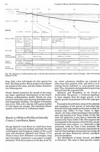 Depositional sedimentary environments