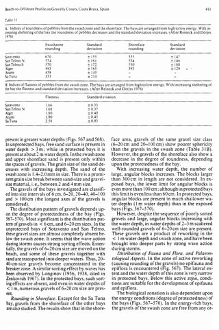 Depositional sedimentary environments