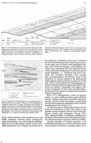 Depositional sedimentary environments