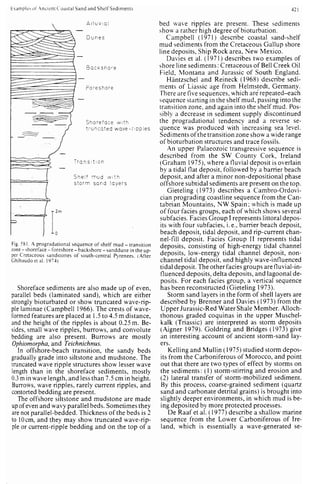 Depositional sedimentary environments