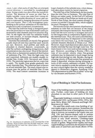 Depositional sedimentary environments