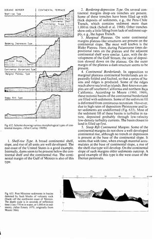 Depositional sedimentary environments