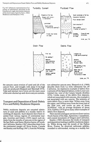 Depositional sedimentary environments