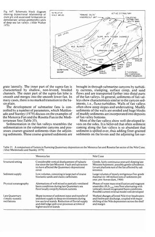Depositional sedimentary environments