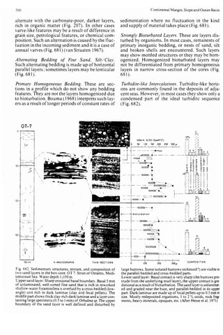 Depositional sedimentary environments