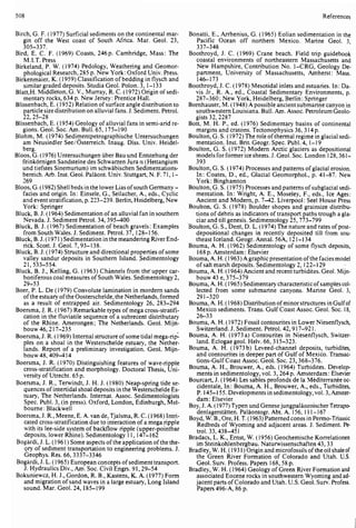 Depositional sedimentary environments